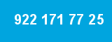 922 171 77 25